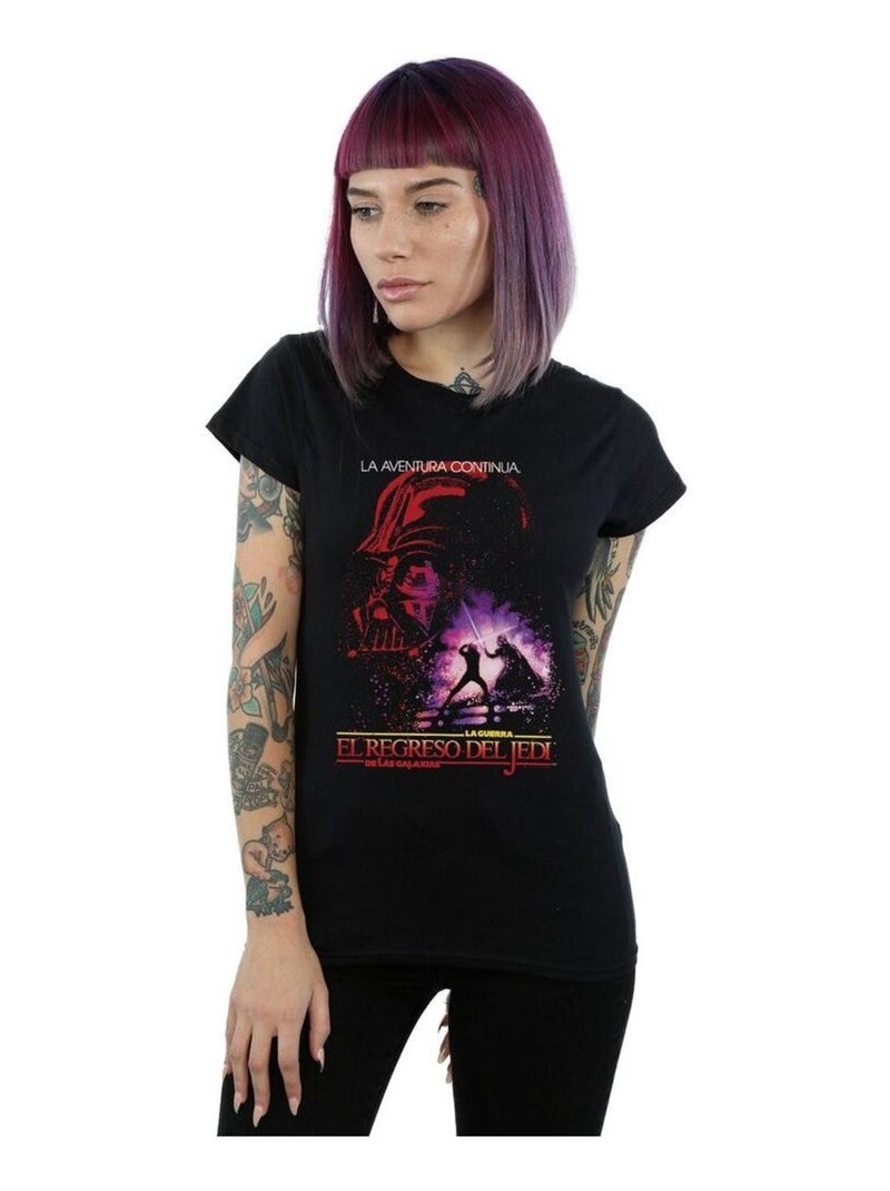 Star Wars - T-shirt RETURN OF THE JEDI Noir - Kiabi