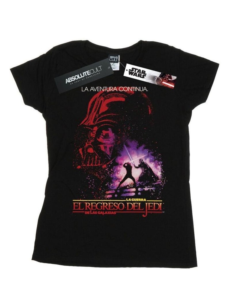 Star Wars - T-shirt RETURN OF THE JEDI Noir - Kiabi