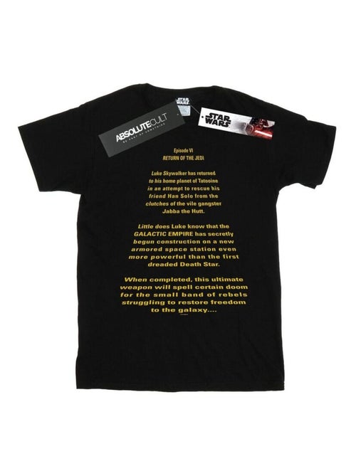 Star Wars - T-shirt RETURN OF THE JEDI OPENING CRAWL - Kiabi