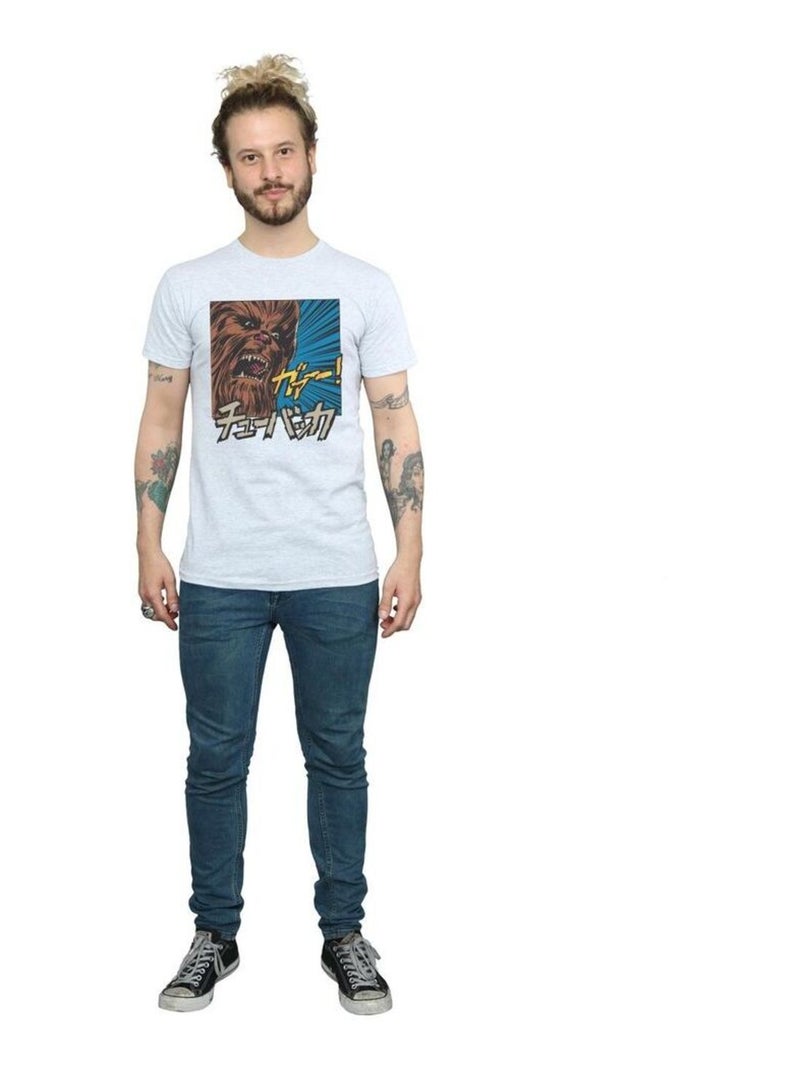 Star Wars - T-shirt ROAR Gris chiné - Kiabi