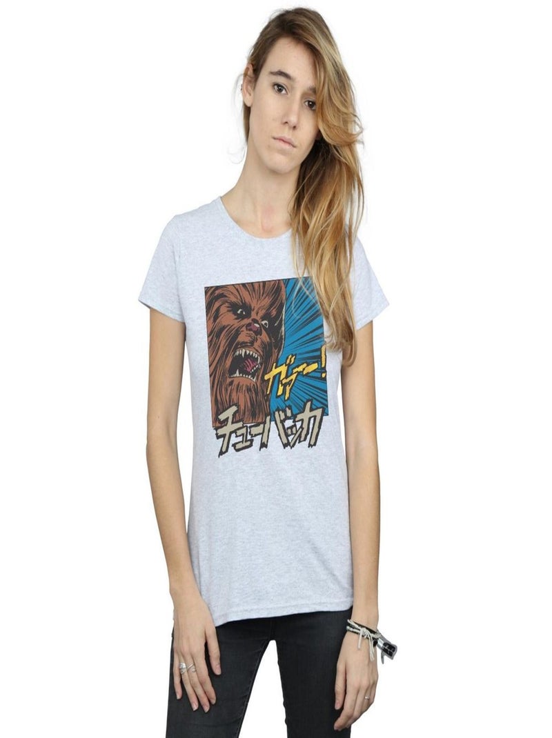 Star Wars - T-shirt ROAR Gris chiné - Kiabi