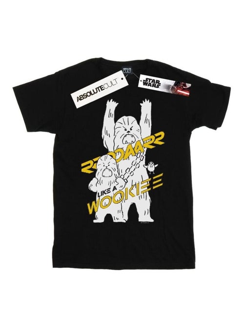 Star Wars - T-shirt ROAR LIKE A WOOKIEE - Kiabi