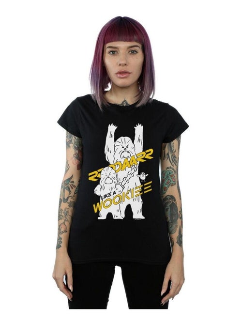 Star Wars - T-shirt ROAR LIKE A WOOKIEE - Kiabi