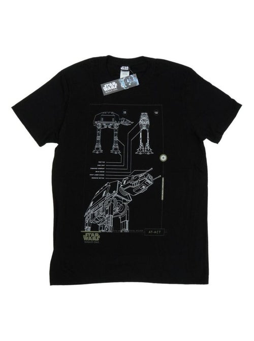 Star Wars - T-shirt ROGUE ONE AT-ACT - Kiabi Star Wars - T-shirt ROGUE ONE AT-ACT - Kiabi