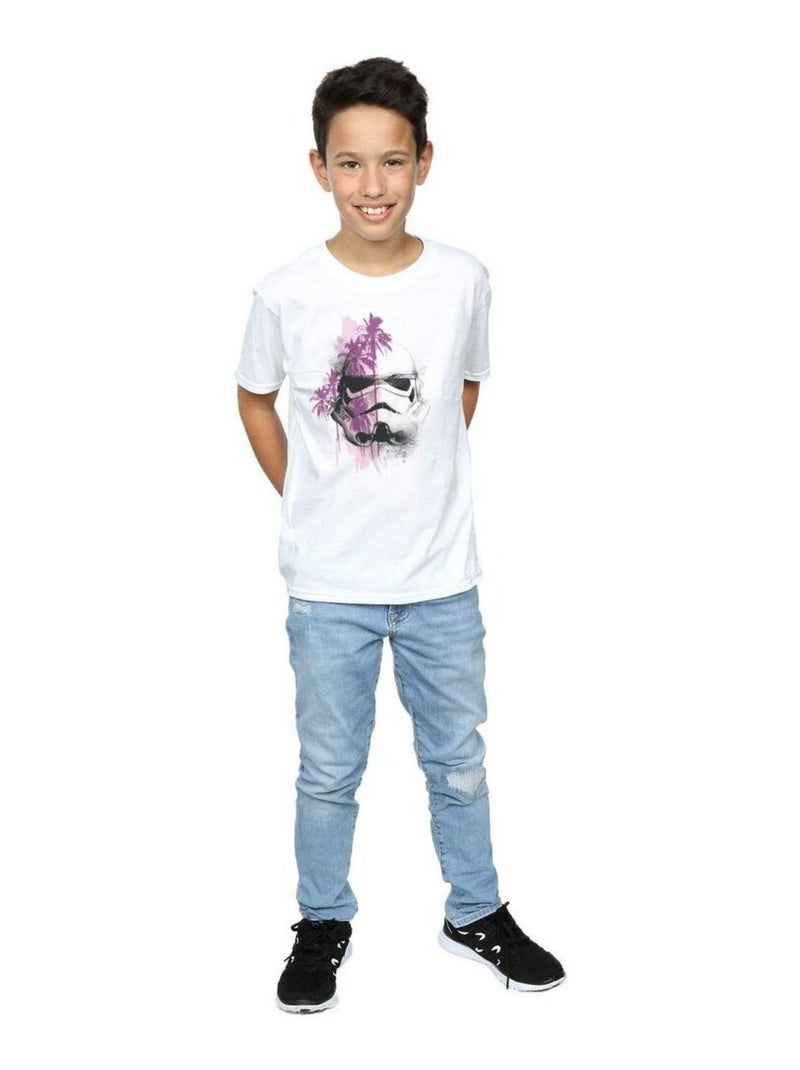 Star Wars - T-shirt ROGUE ONE Blanc - Kiabi