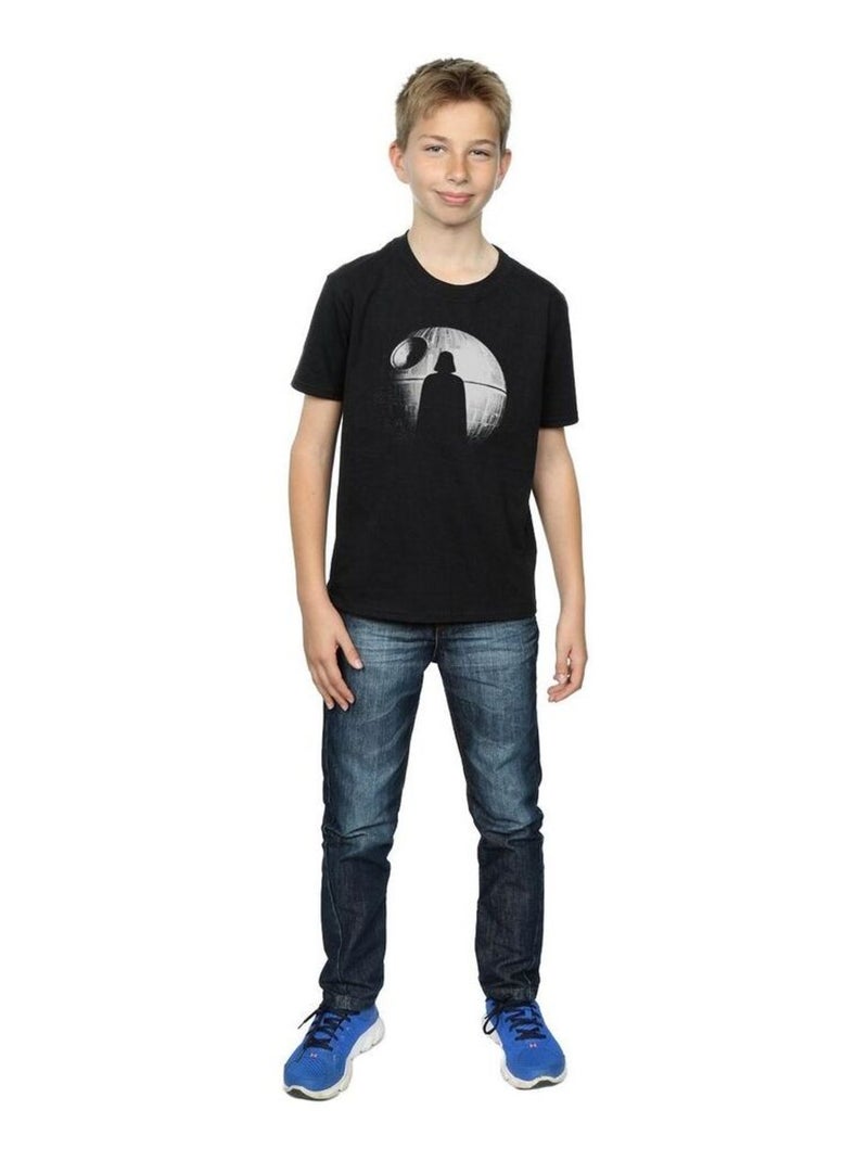 Star Wars - T-shirt ROGUE ONE DEATH STAR Noir - Kiabi