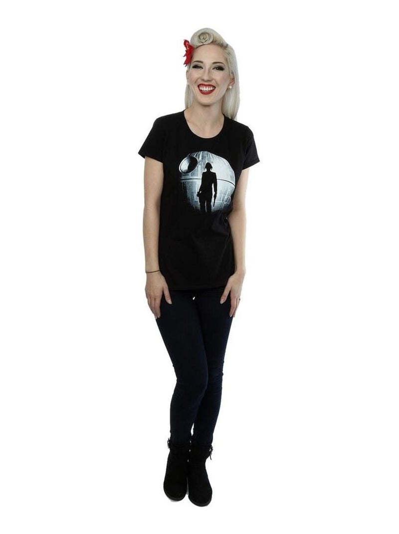 Star Wars - T-shirt ROGUE ONE DEATH STAR Noir - Kiabi