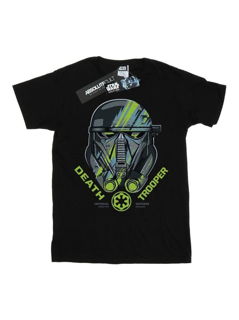 Star Wars - T-shirt ROGUE ONE DEATH TROOPER Noir - Kiabi