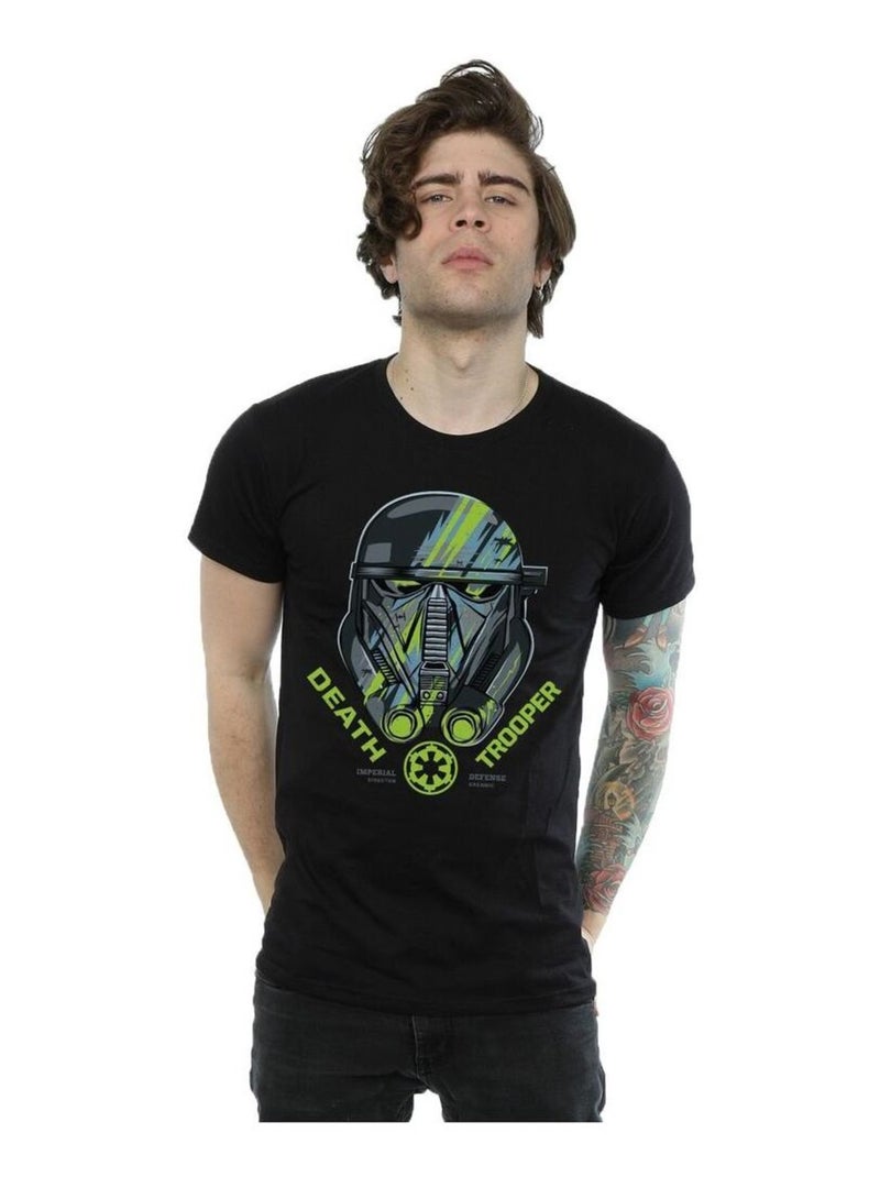 Star Wars - T-shirt ROGUE ONE DEATH TROOPER Noir - Kiabi