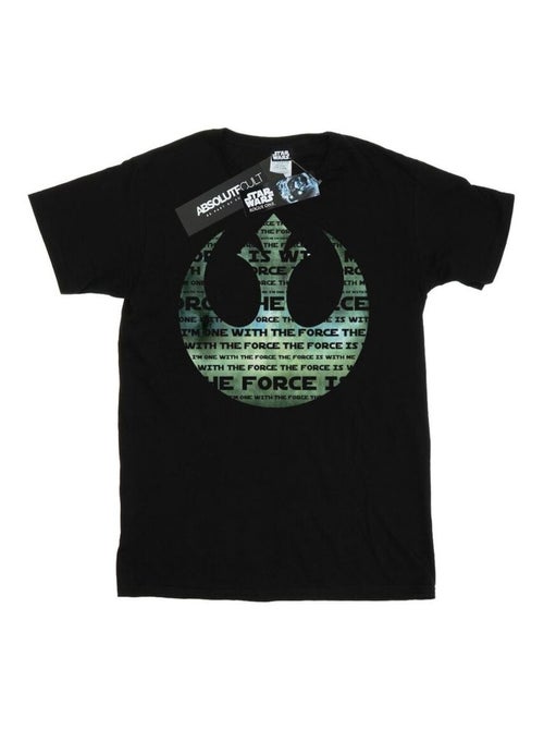 Star Wars - T-shirt ROGUE ONE I'M ONE WITH THE FORCE ALLIANCE - Kiabi Star Wars - T-shirt ROGUE ONE I'M ONE WITH THE FORCE ALLIANCE - Kiabi