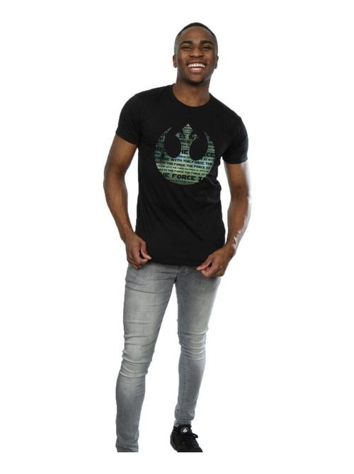 Star Wars - T-shirt ROGUE ONE I'M ONE WITH THE FORCE ALLIANCE - Kiabi Star Wars - T-shirt ROGUE ONE I'M ONE WITH THE FORCE ALLIANCE - Kiabi