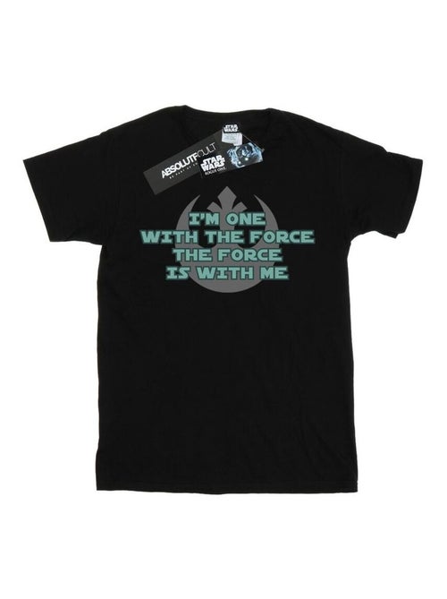 Star Wars - T-shirt ROGUE ONE I'M ONE WITH THE FORCE - Kiabi Star Wars - T-shirt ROGUE ONE I'M ONE WITH THE FORCE - Kiabi