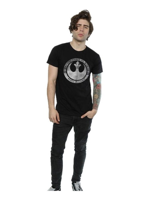 Star Wars - T-shirt ROGUE ONE MAY THE FORCE BE WITH US - Kiabi Star Wars - T-shirt ROGUE ONE MAY THE FORCE BE WITH US - Kiabi