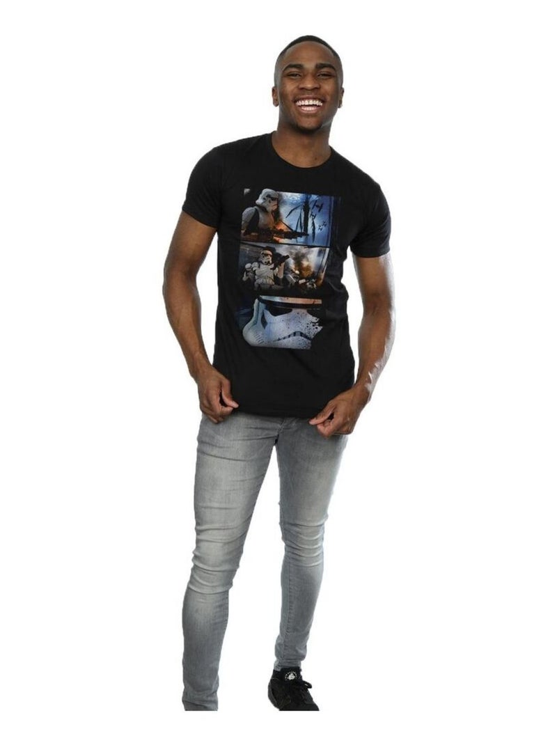 Star Wars - T-shirt ROGUE ONE Noir - Kiabi