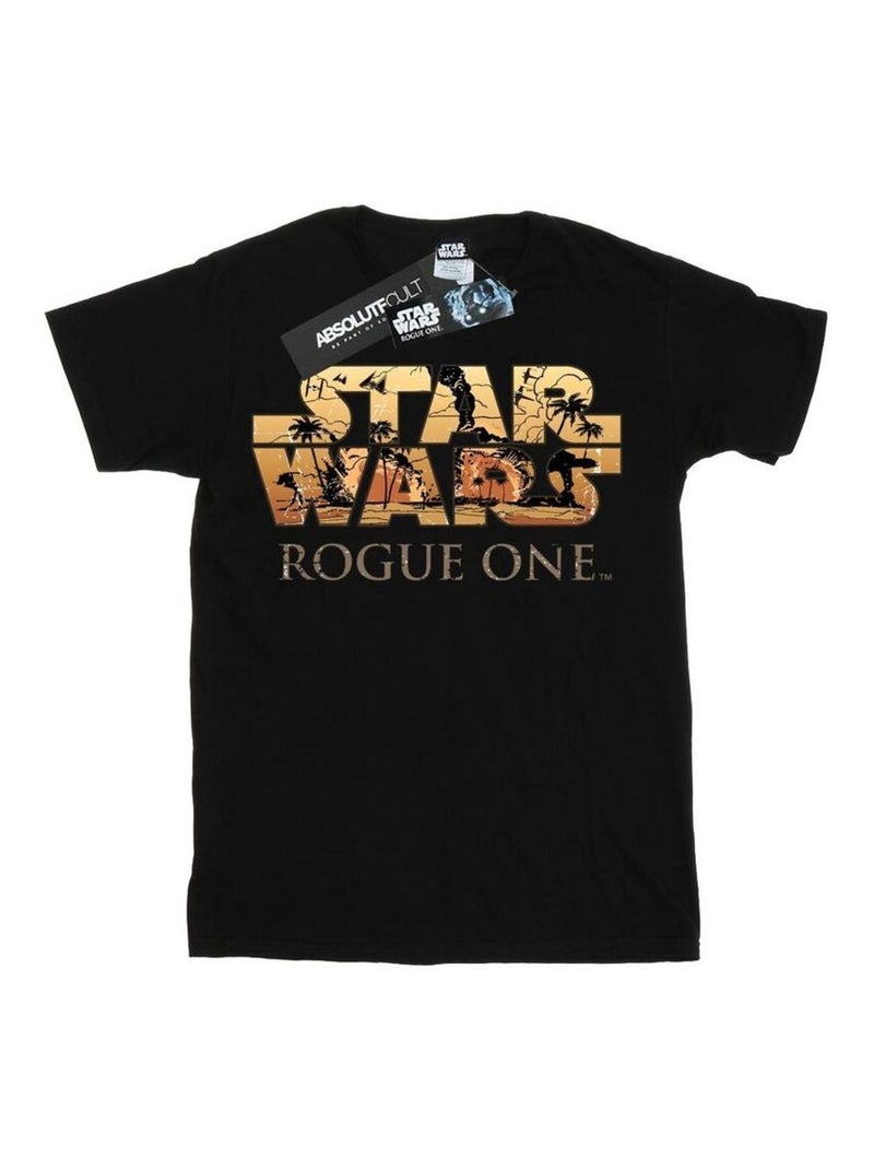 Star Wars - T-shirt ROGUE ONE Noir - Kiabi
