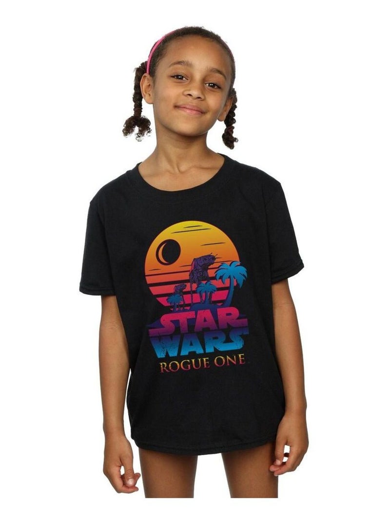 Star Wars - T-shirt ROGUE ONE Noir - Kiabi