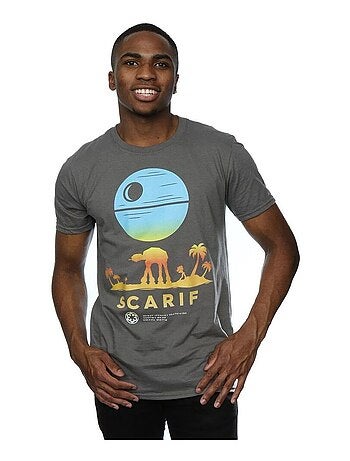 Star Wars - T-shirt ROGUE ONE SCARIF SUNSET