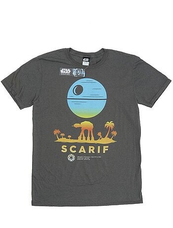 Star Wars - T-shirt ROGUE ONE SCARIF SUNSET