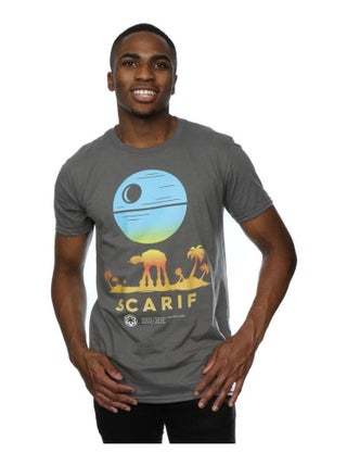 Star Wars - T-shirt ROGUE ONE SCARIF SUNSET