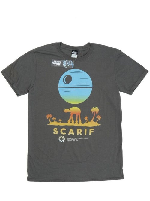 Star Wars - T-shirt ROGUE ONE SCARIF SUNSET - Kiabi