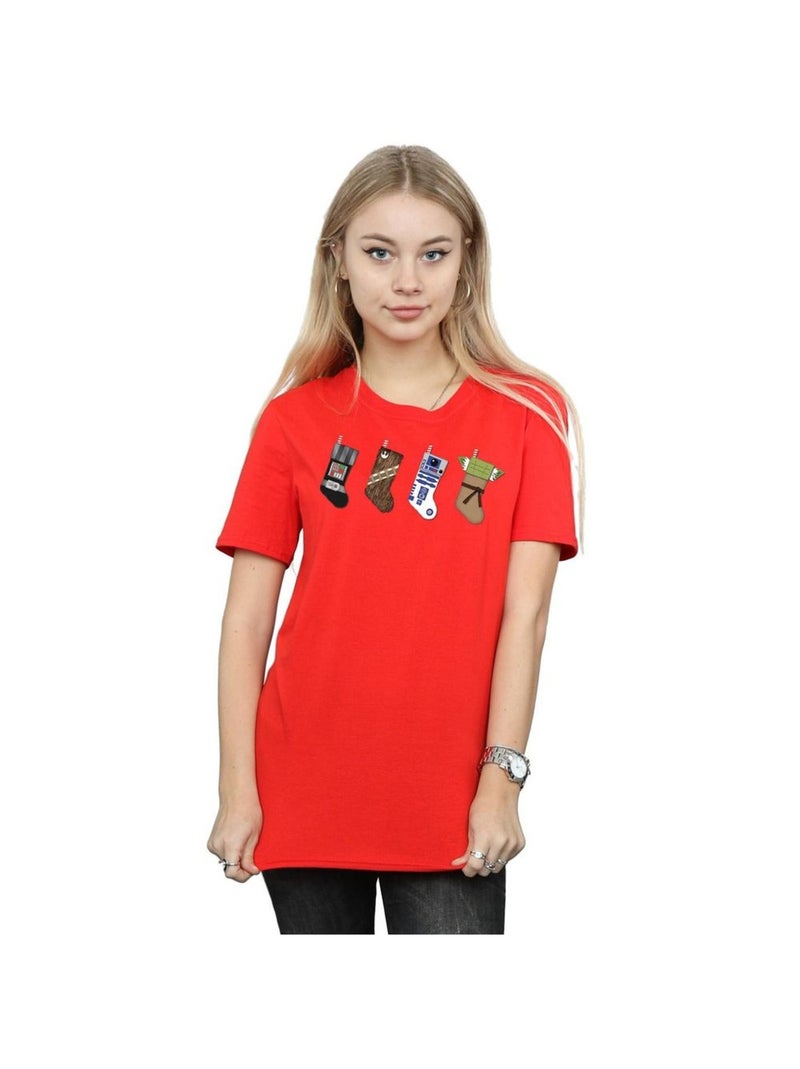 Star Wars - T-shirt Rouge - Kiabi