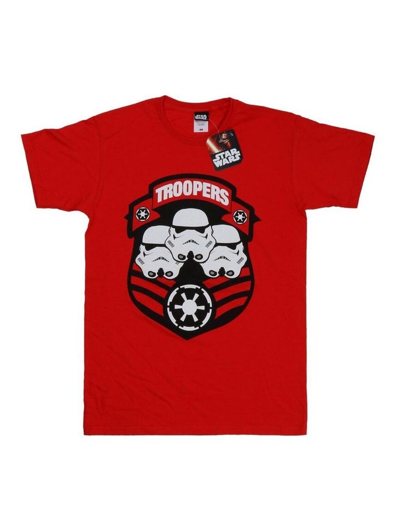 Star Wars - T-shirt Rouge - Kiabi