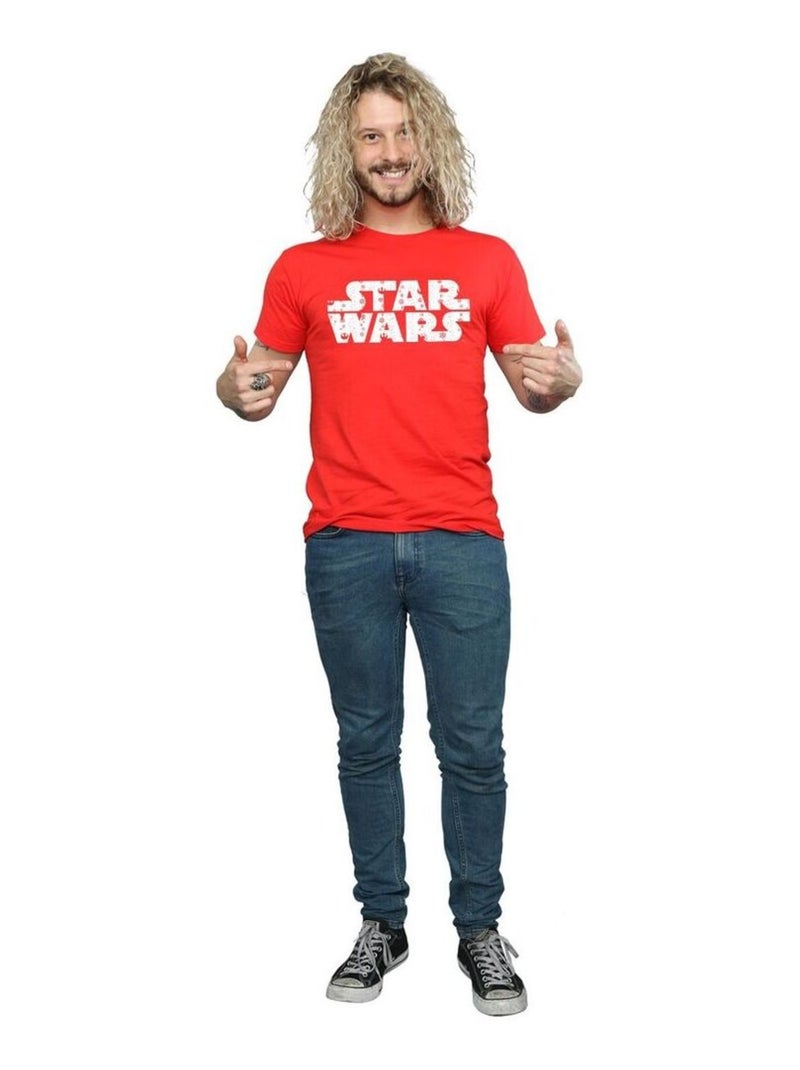 Star Wars - T-shirt Rouge - Kiabi