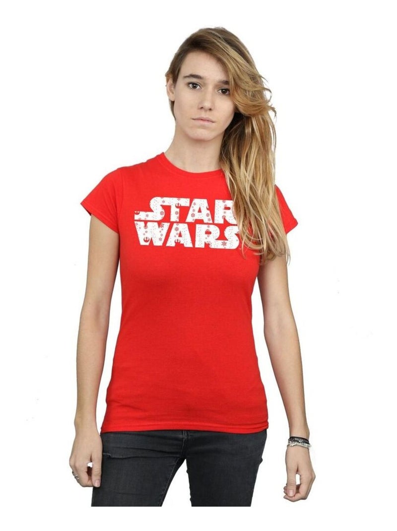 Star Wars - T-shirt Rouge - Kiabi