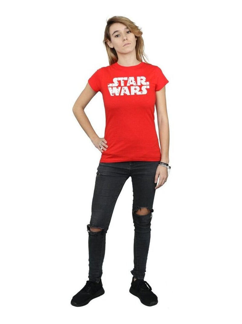 Star Wars - T-shirt Rouge - Kiabi