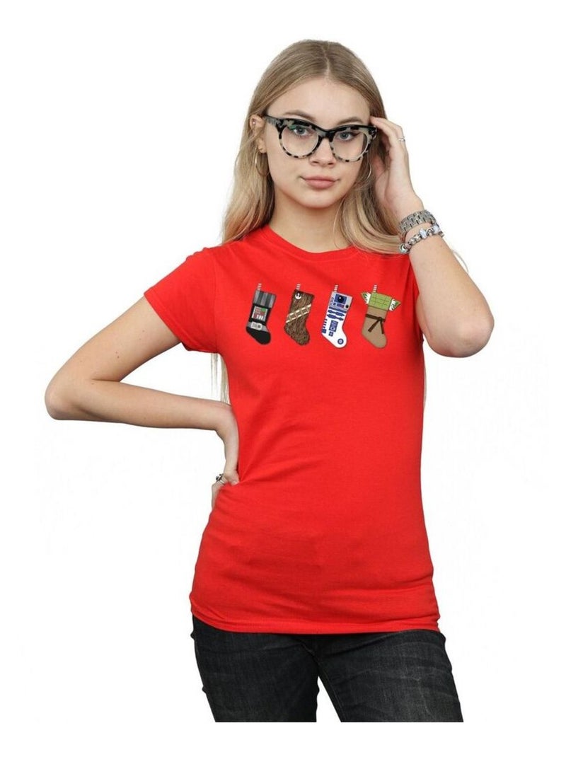 Star Wars - T-shirt Rouge - Kiabi