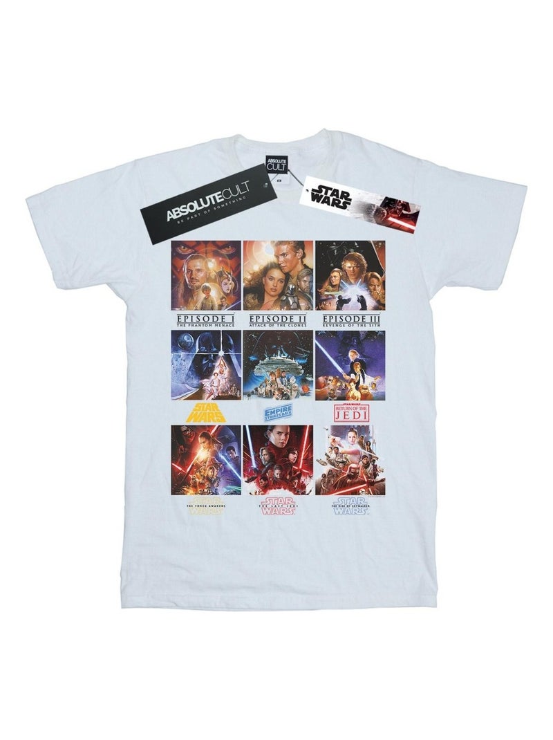 Star Wars - T-shirt SAGA Blanc - Kiabi