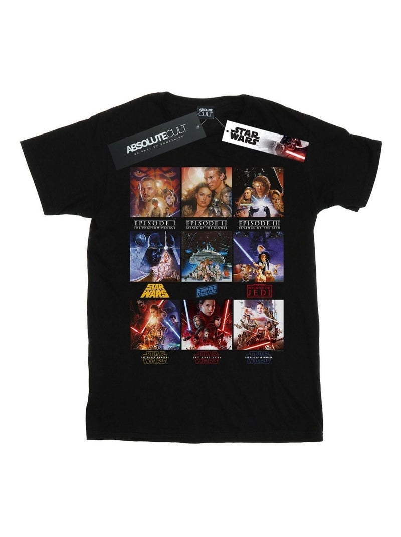 Star Wars - T-shirt SAGA Noir - Kiabi