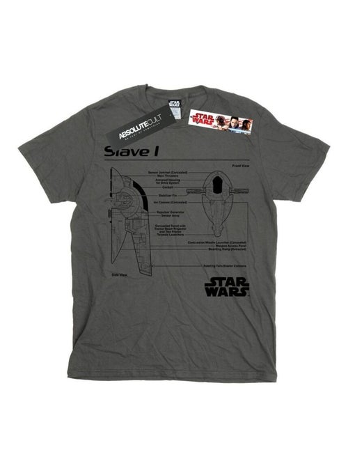 Star Wars - T-shirt SLAVE - Kiabi Star Wars - T-shirt SLAVE - Kiabi