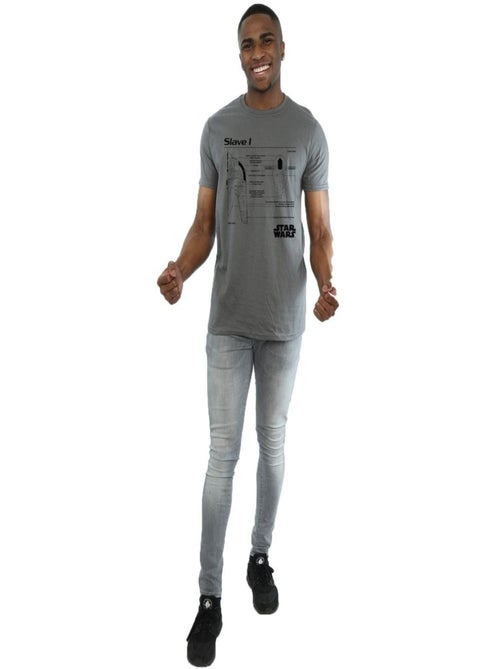 Star Wars - T-shirt SLAVE - Kiabi Star Wars - T-shirt SLAVE - Kiabi