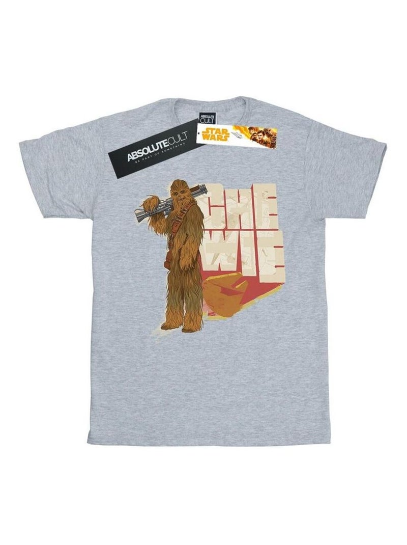 Star Wars - T-shirt SOLO Gris chiné - Kiabi
