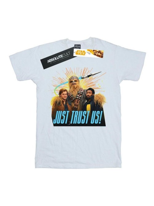 Star Wars - T-shirt SOLO JUST TRUST US - Kiabi Star Wars - T-shirt SOLO JUST TRUST US - Kiabi