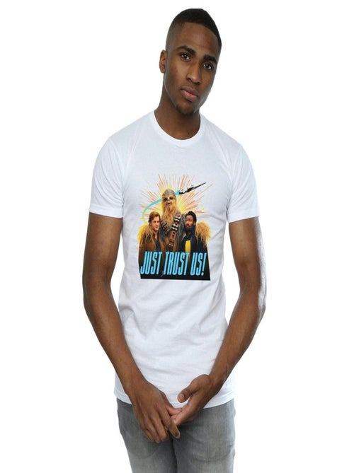 Star Wars - T-shirt SOLO JUST TRUST US - Kiabi Star Wars - T-shirt SOLO JUST TRUST US - Kiabi