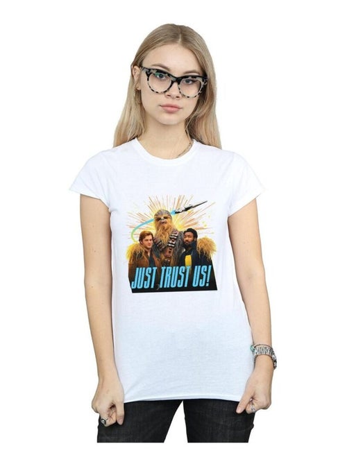 Star Wars - T-shirt SOLO JUST TRUST US - Kiabi