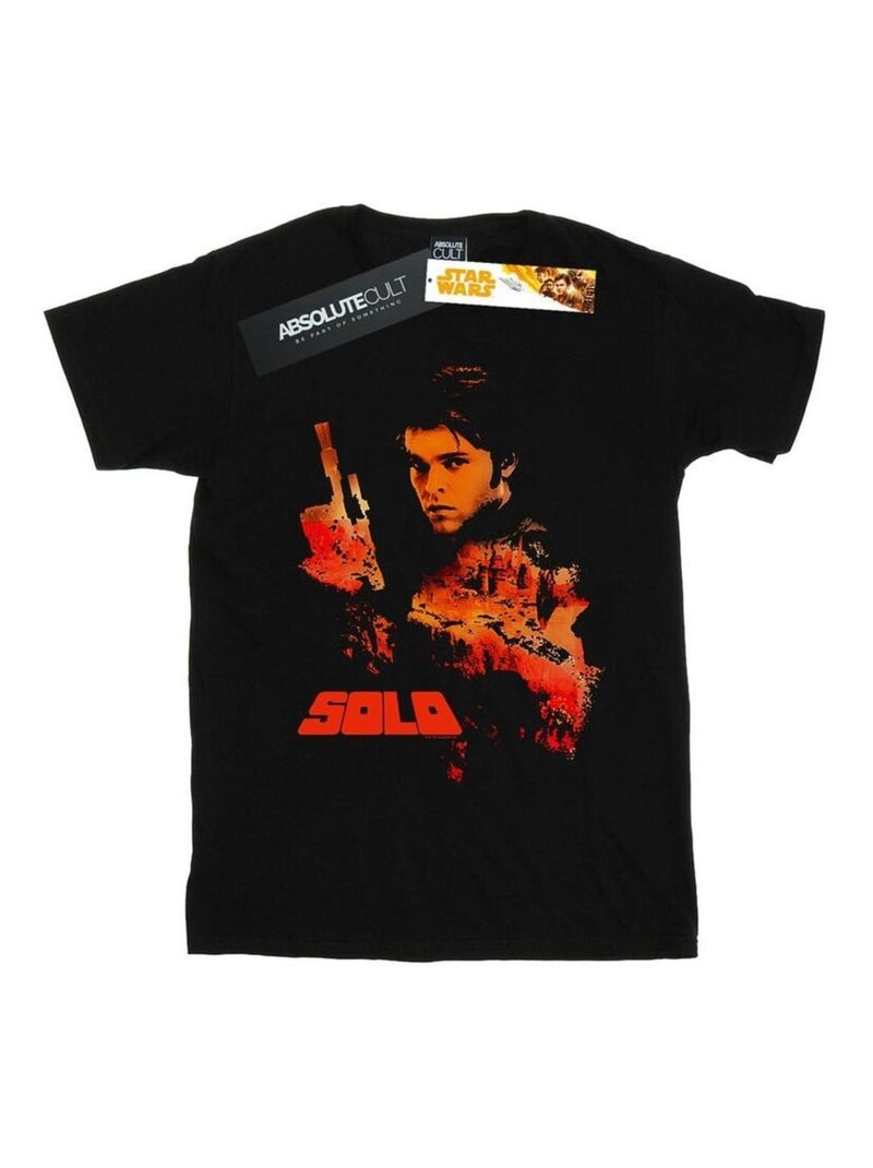 Star Wars - T-shirt SOLO Noir - Kiabi