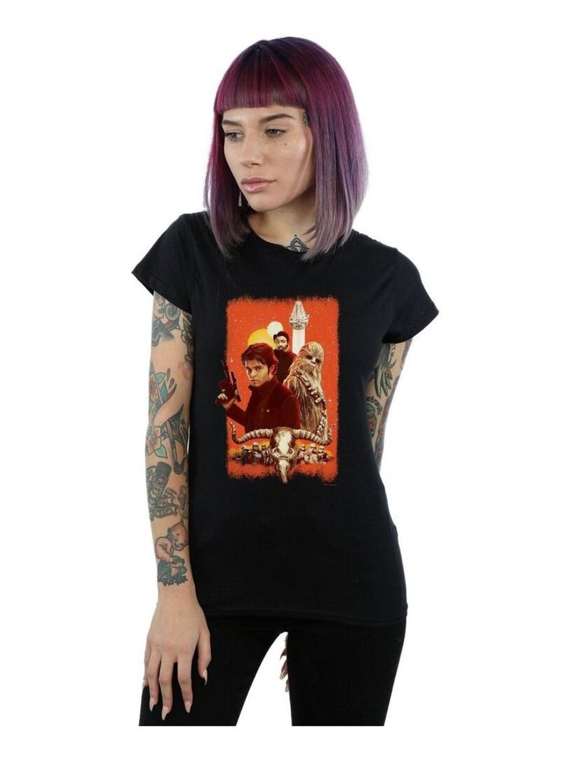 Star Wars - T-shirt SOLO Noir - Kiabi