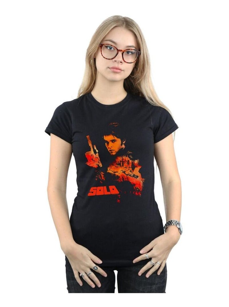 Star Wars - T-shirt SOLO Noir - Kiabi