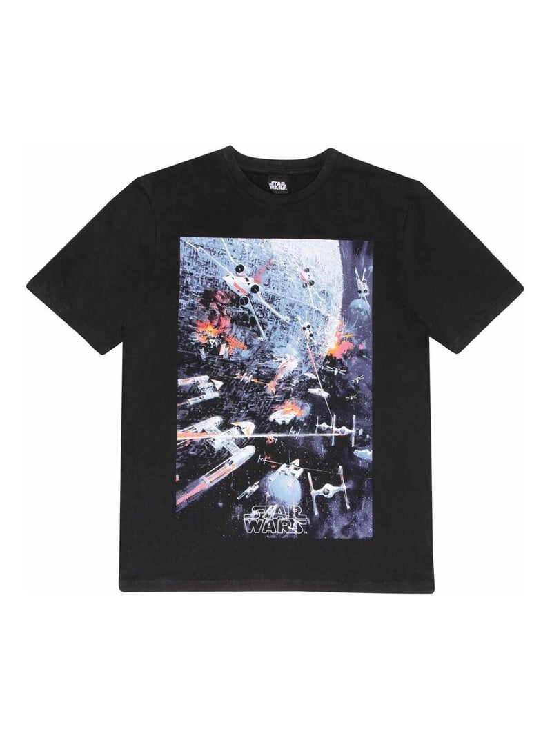 Star Wars - T-shirt SPACE WAR Noir - Kiabi