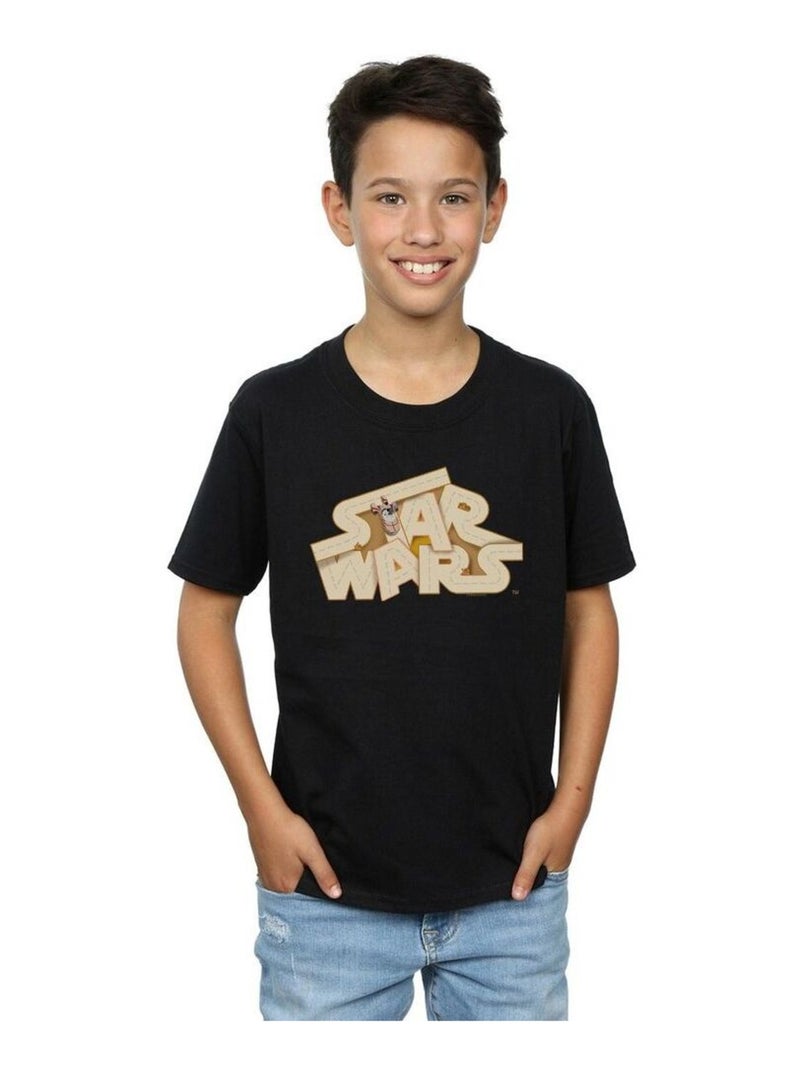 Star Wars - T-shirt TATOOINE Noir - Kiabi