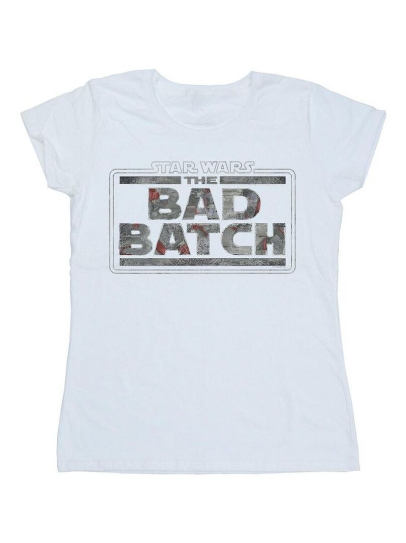 Star Wars - T-shirt THE BAD BATCH Blanc - Kiabi