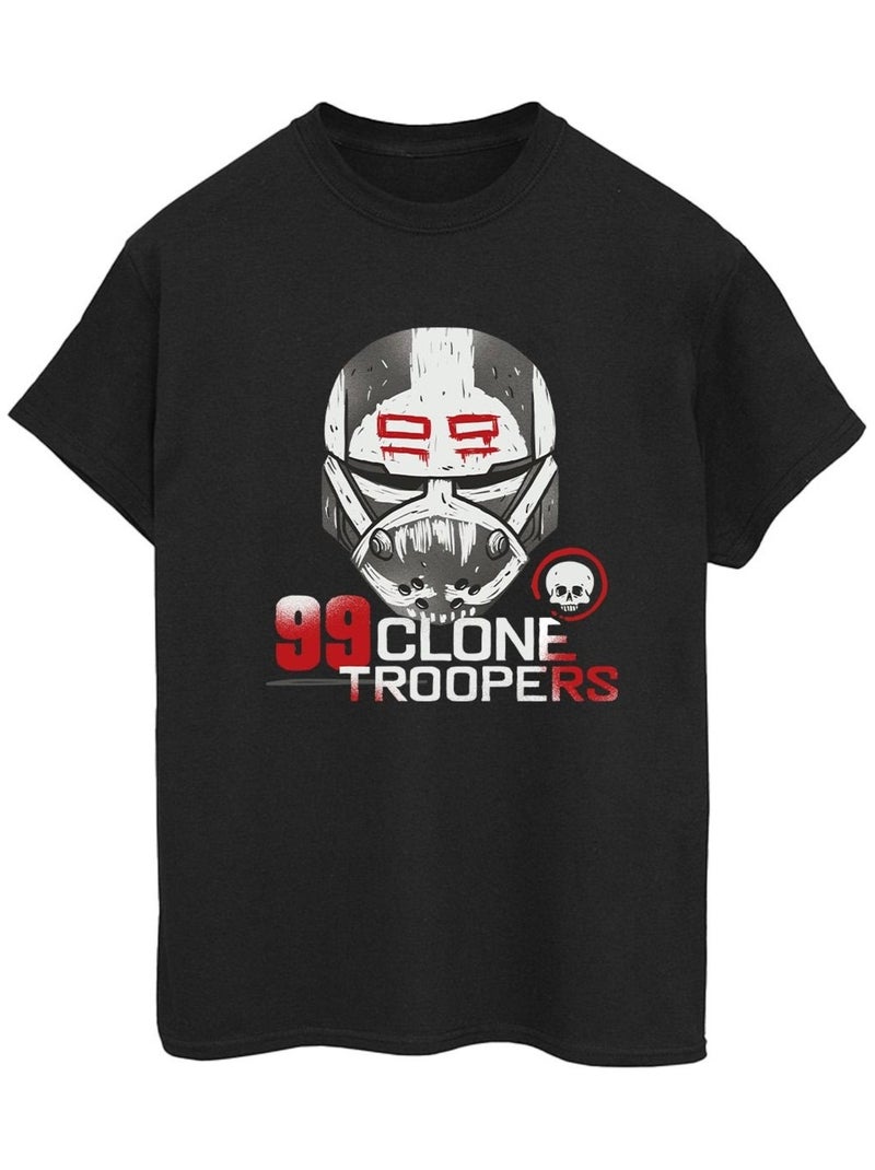 Star Wars - T-shirt THE BAD BATCH CLONE TROOPERS Noir - Kiabi