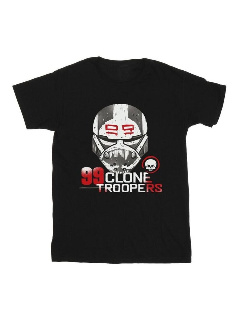 Star Wars - T-shirt THE BAD BATCH CLONE TROOPERS Noir - Kiabi