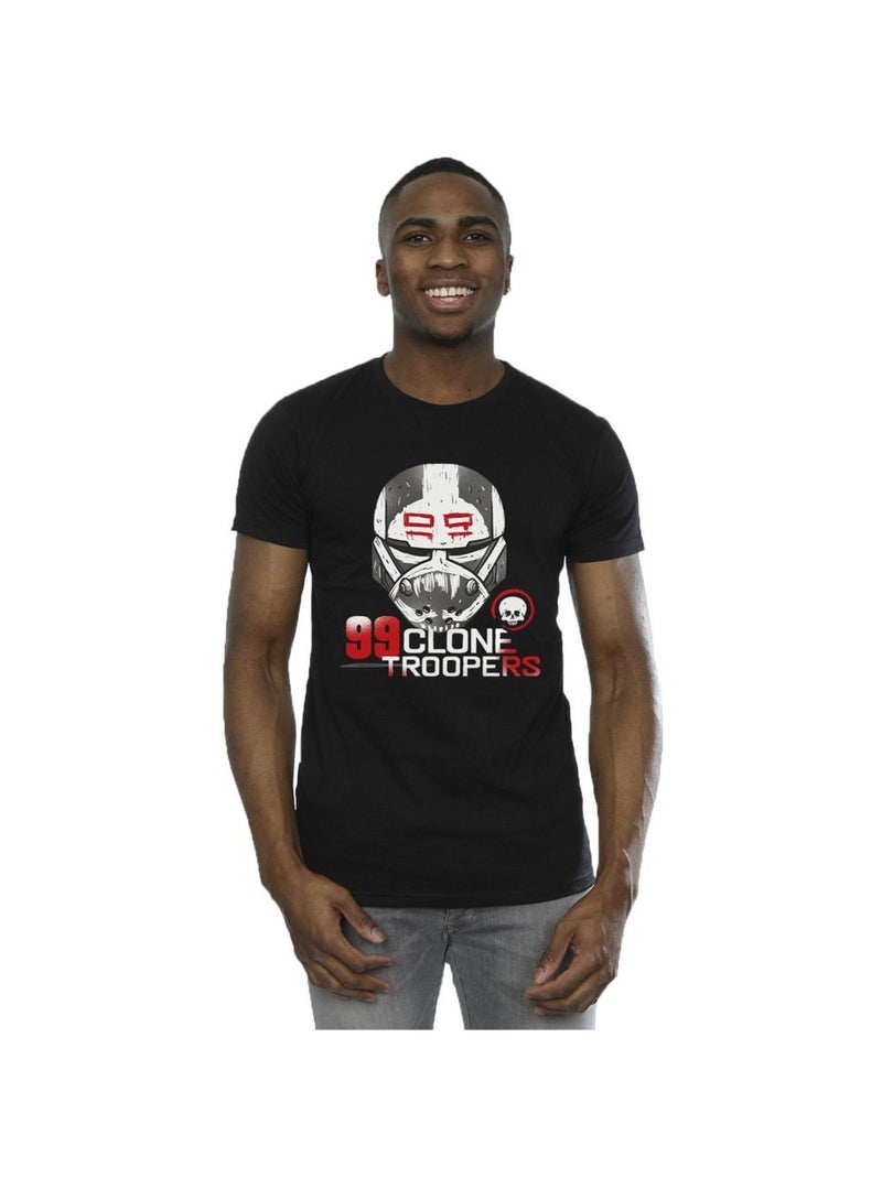 Star Wars - T-shirt THE BAD BATCH CLONE TROOPERS Noir - Kiabi