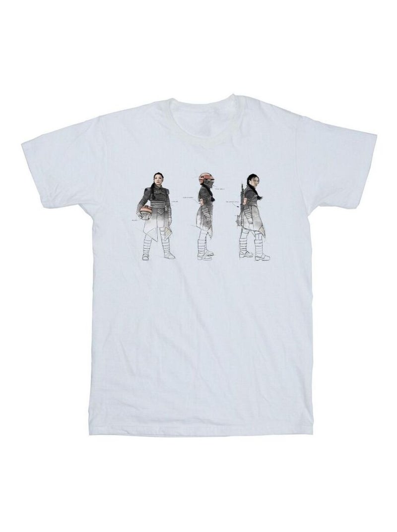 Star Wars - T-shirt THE BOOK OF BOBA FETT Blanc - Kiabi