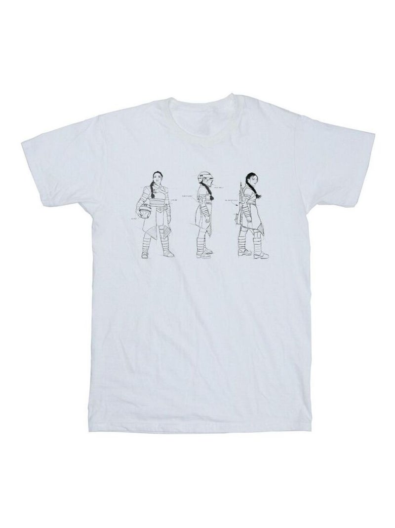 Star Wars - T-shirt THE BOOK OF BOBA FETT Blanc - Kiabi