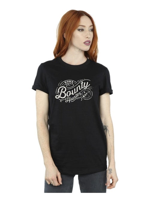 Star Wars - T-shirt THE BOOK OF BOBA FETT BOUNTY HUNTER - Kiabi